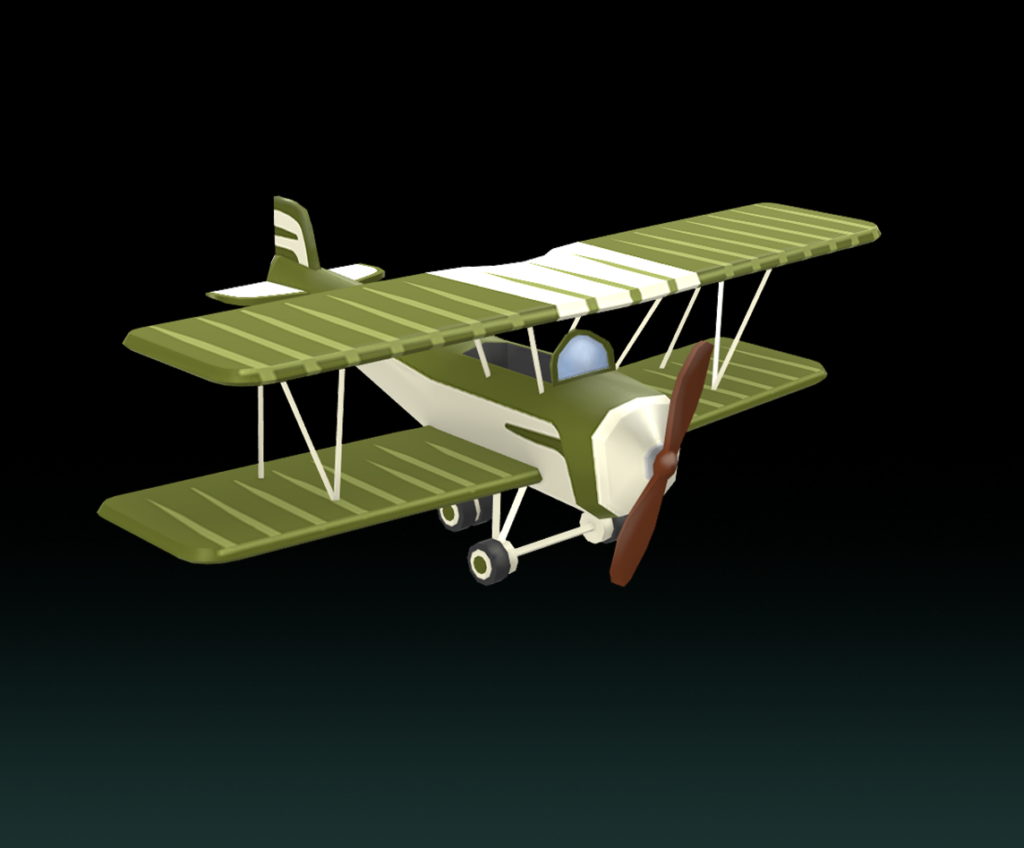 Toy Biplane